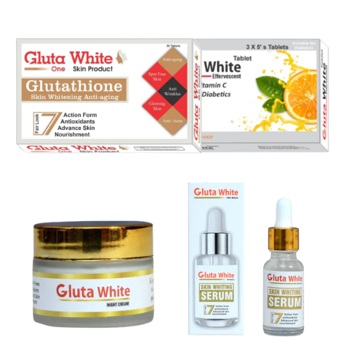 Gluta + Gluta C + Cream + Serum