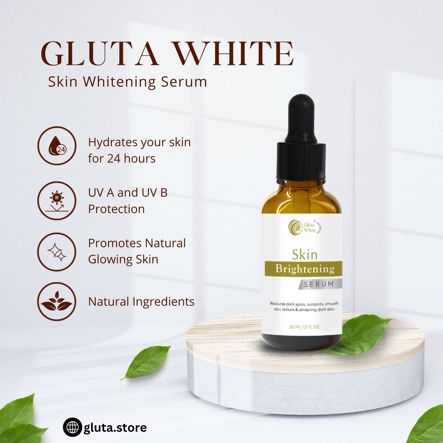 Gluta White Whitening Serum
