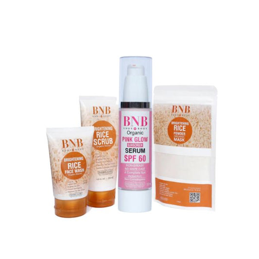 BNB Opulent Glow Kit (Rice Extract Kit + Pink Glow Spf 60)